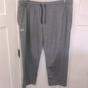 Under Armour Men’s Sweat pant Size 4 XL Grey Activewear At leisure Comfortable